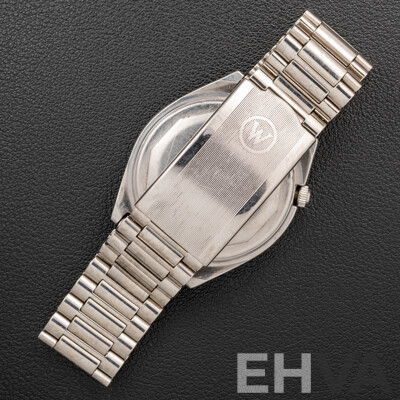 West End Watch Co. Sowar Prima Automatic 17 Jewels, K-4457 4809, 35mm, Black Face, with Movement