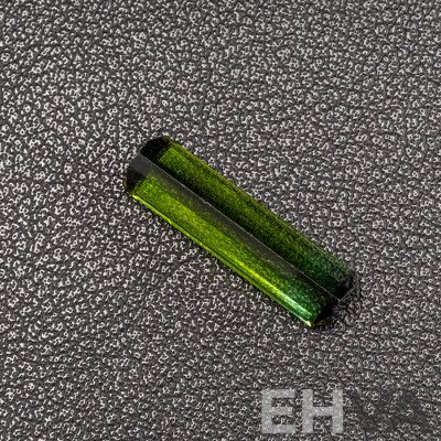 Green Tourmaline, Natural Unset Emerald Cut Gemstone, 6.95ct