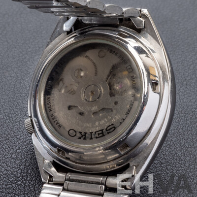 Seiko 5 Automatic 21 Jewels Vintage Watch, 7S26-0550, 35mm, black