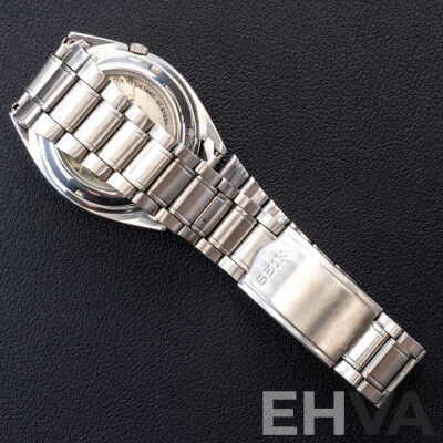 Seiko 5 Automatic 21 Jewels Vintage Watch, 7S26-0550, 35mm, black
