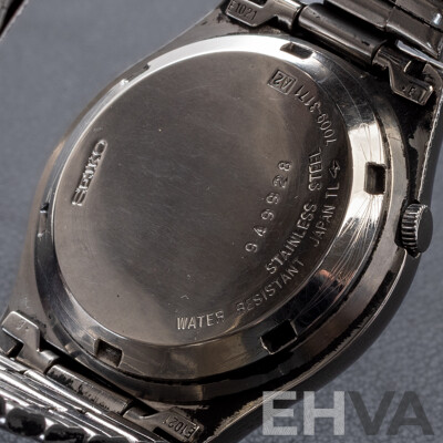 Seiko 5 Automatic 17 Jewels Vintage Watch, 7009-3171, 35mm, cobalt blue