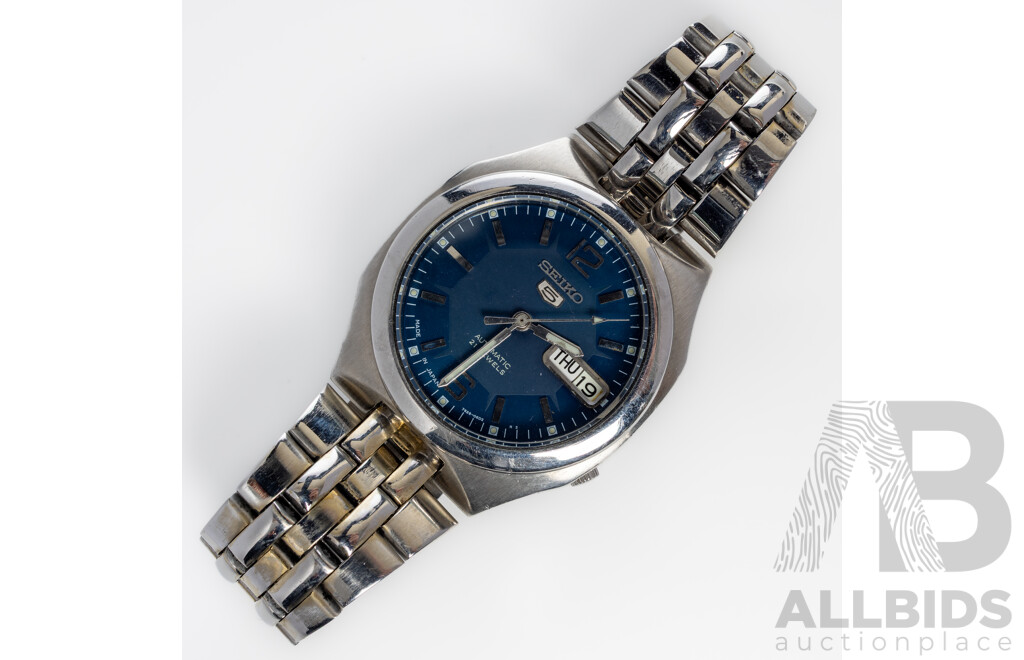 Seiko 5 Automatic 21 Jewels Vintage Watch, 7S26-02H0, 36mm