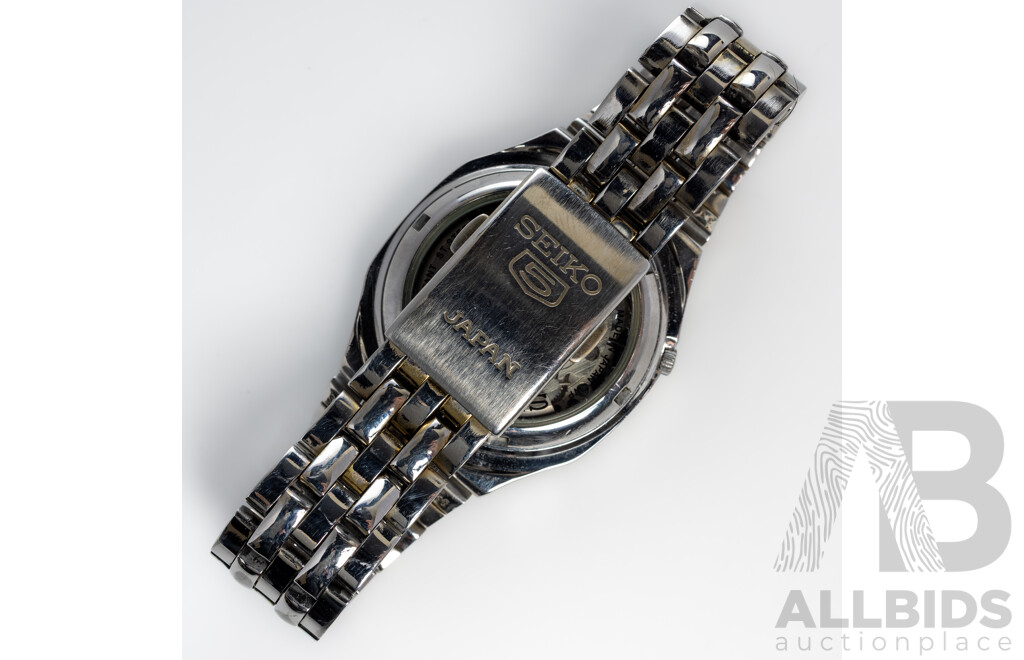 Seiko 5 Automatic 21 Jewels Vintage Watch, 7S26-02H0, 36mm