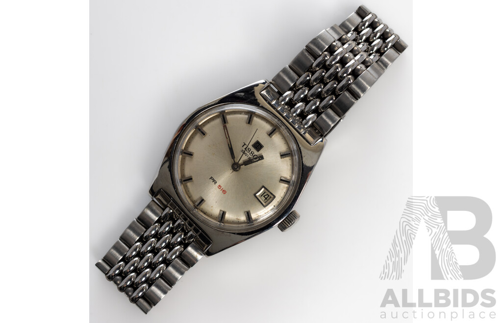 Tissot Swiss PR516 Automatic Vintage Watch, 34mm