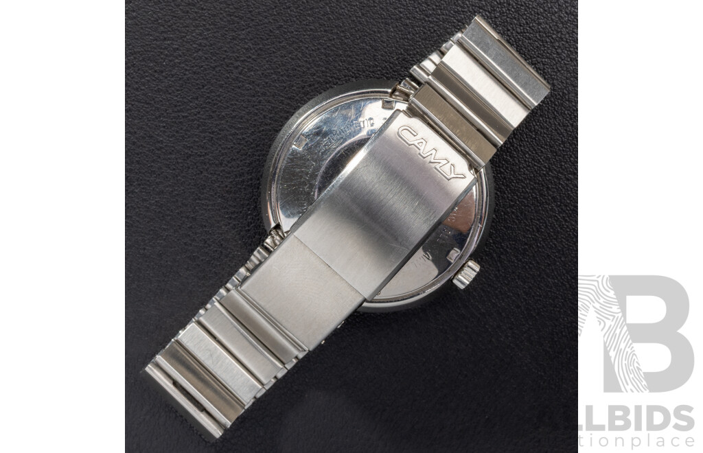 Camy Geneve Kings Club Automatic Vintage Watch, 7625, 40mm, Swiss Made, Cherry Red