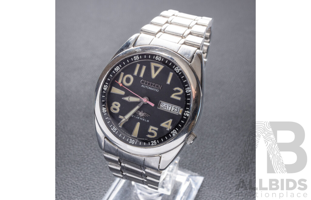 Citizen Automatic 21 Jewels Vintage Watch, 4-S027896 HSB