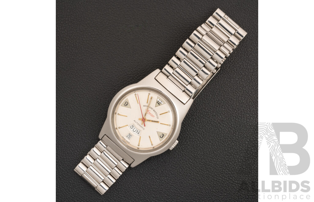 West End Watch Co. Sowar Prima Automatic, K-4289, 35mm, Light Gold Tone Face, with Movement