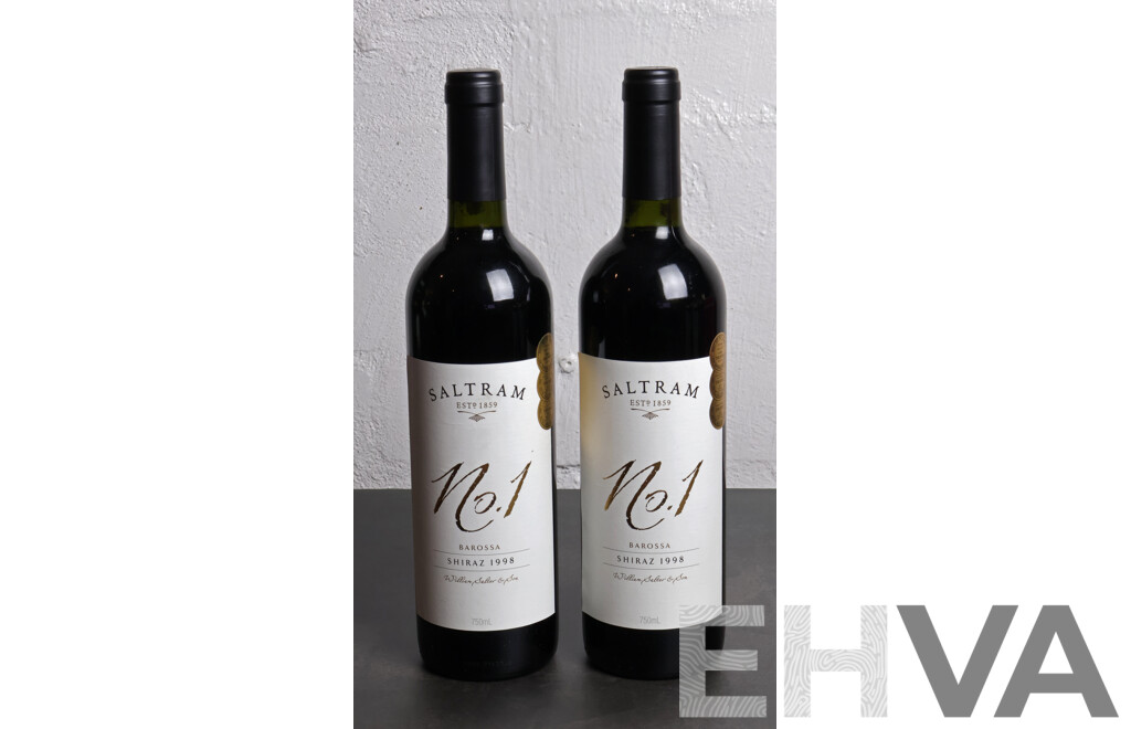 Two Saltram No.1 Shiraz Vintage 1998 (2)