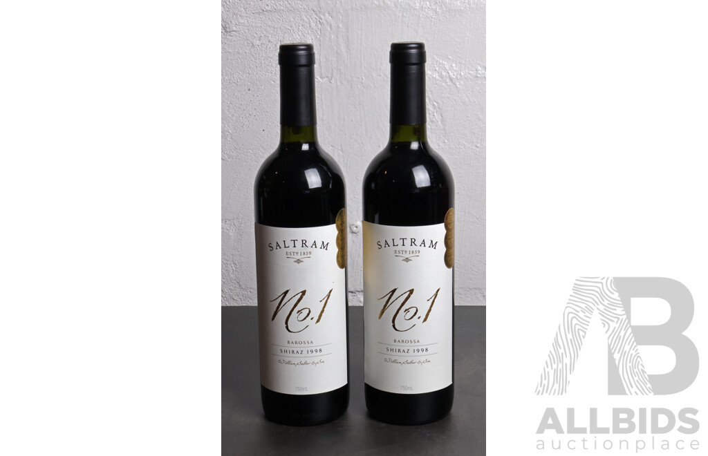 Two Saltram No.1 Shiraz Vintage 1998 (2)