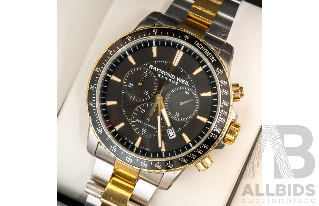 Raymond Weil Geneve Tango Chronograph Watch, 5870-V600342, with Original Presentation Box & Extras