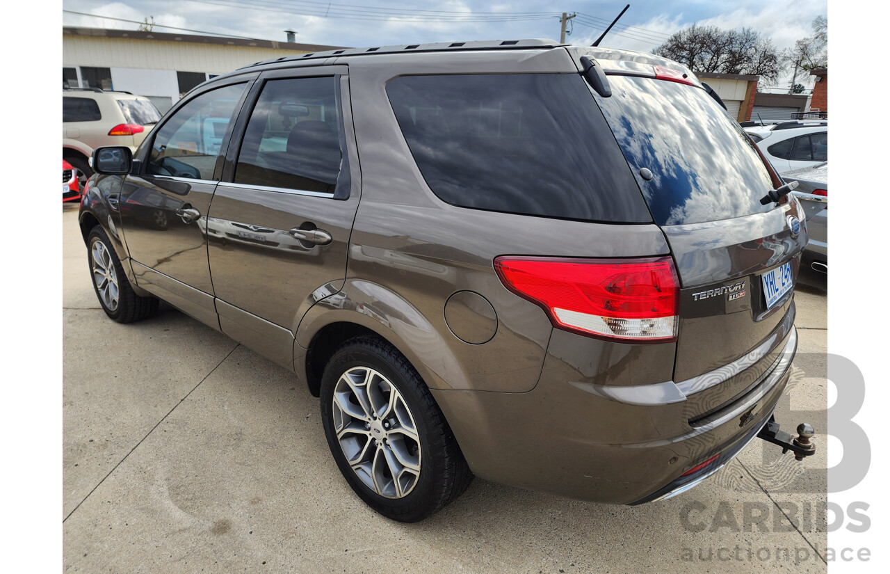6/2011 Ford Territory Titanium (rwd) SZ 4d Wagon Brown 2.7L