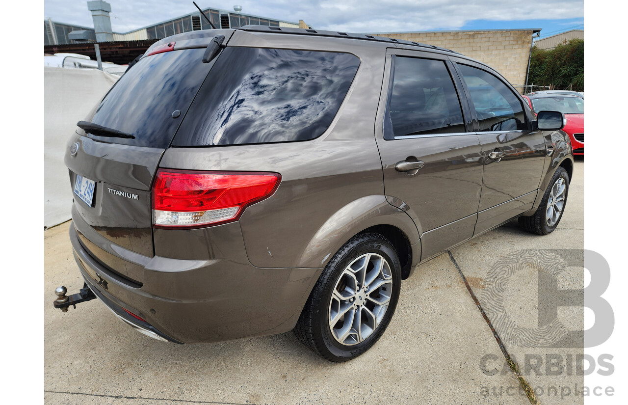 6/2011 Ford Territory Titanium (rwd) SZ 4d Wagon Brown 2.7L
