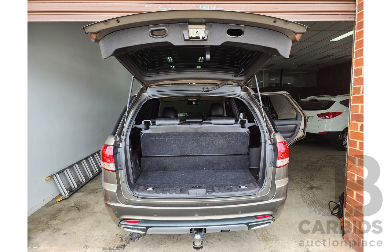 6/2011 Ford Territory Titanium (rwd) SZ 4d Wagon Brown 2.7L