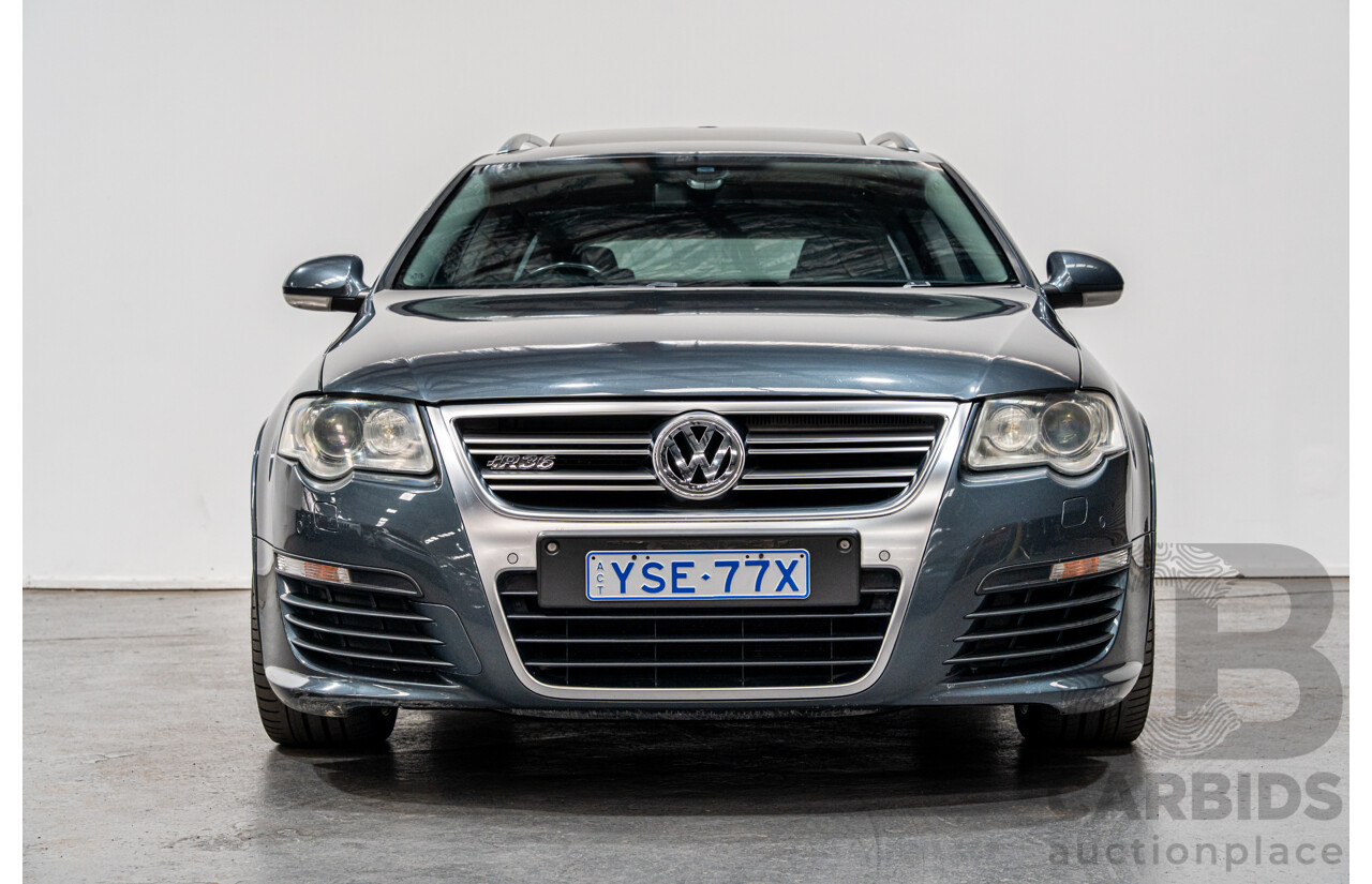 1/2010 Volkswagen Passat R36 3C (AWD) MY10 4d Wagon Icelandic Grey Metallic VR6 3.6L