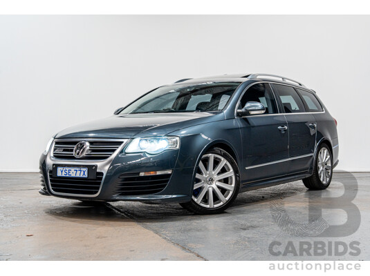 1/2010 Volkswagen Passat R36 3C (AWD) MY10 4d Wagon Icelandic Grey Metallic VR6 3.6L