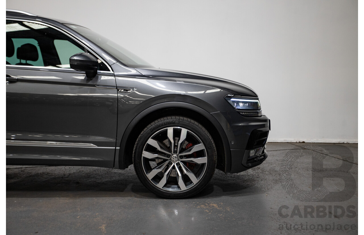 05/2018 Volkswagen Tiguan 162 TSI Highline R-Line Pack (AWD) 5NA MY18 4D Wagon Indium Grey Turbo 2.0L