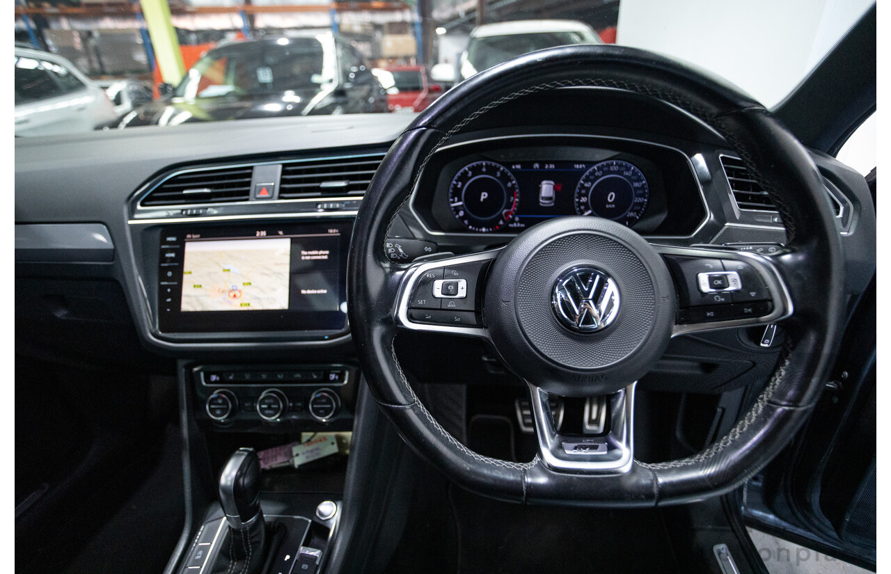 05/2018 Volkswagen Tiguan 162 TSI Highline R-Line Pack (AWD) 5NA MY18 4D Wagon Indium Grey Turbo 2.0L