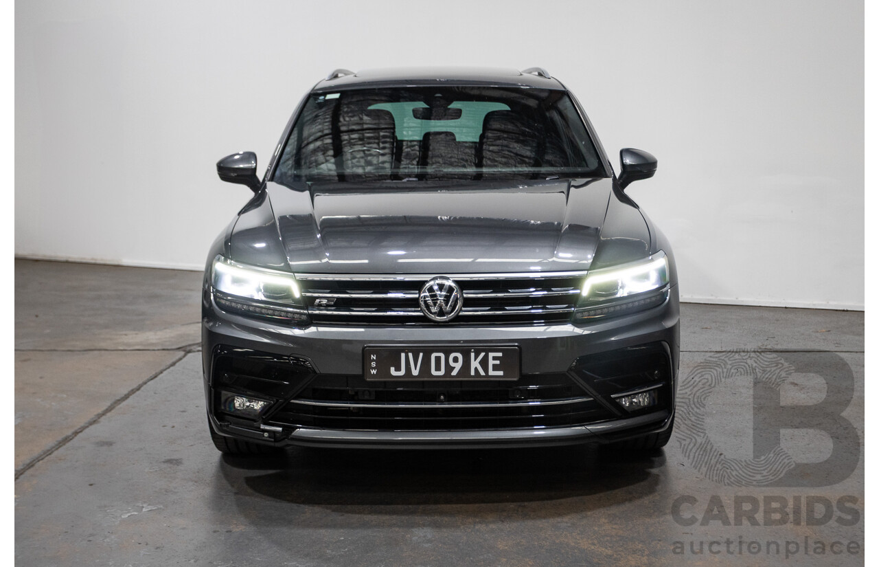 05/2018 Volkswagen Tiguan 162 TSI Highline R-Line Pack (AWD) 5NA MY18 4D Wagon Indium Grey Turbo 2.0L