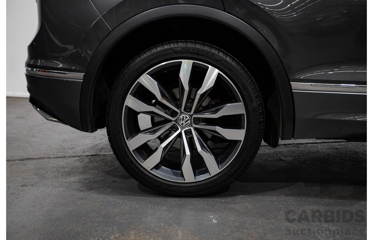 05/2018 Volkswagen Tiguan 162 TSI Highline R-Line Pack (AWD) 5NA MY18 4D Wagon Indium Grey Turbo 2.0L