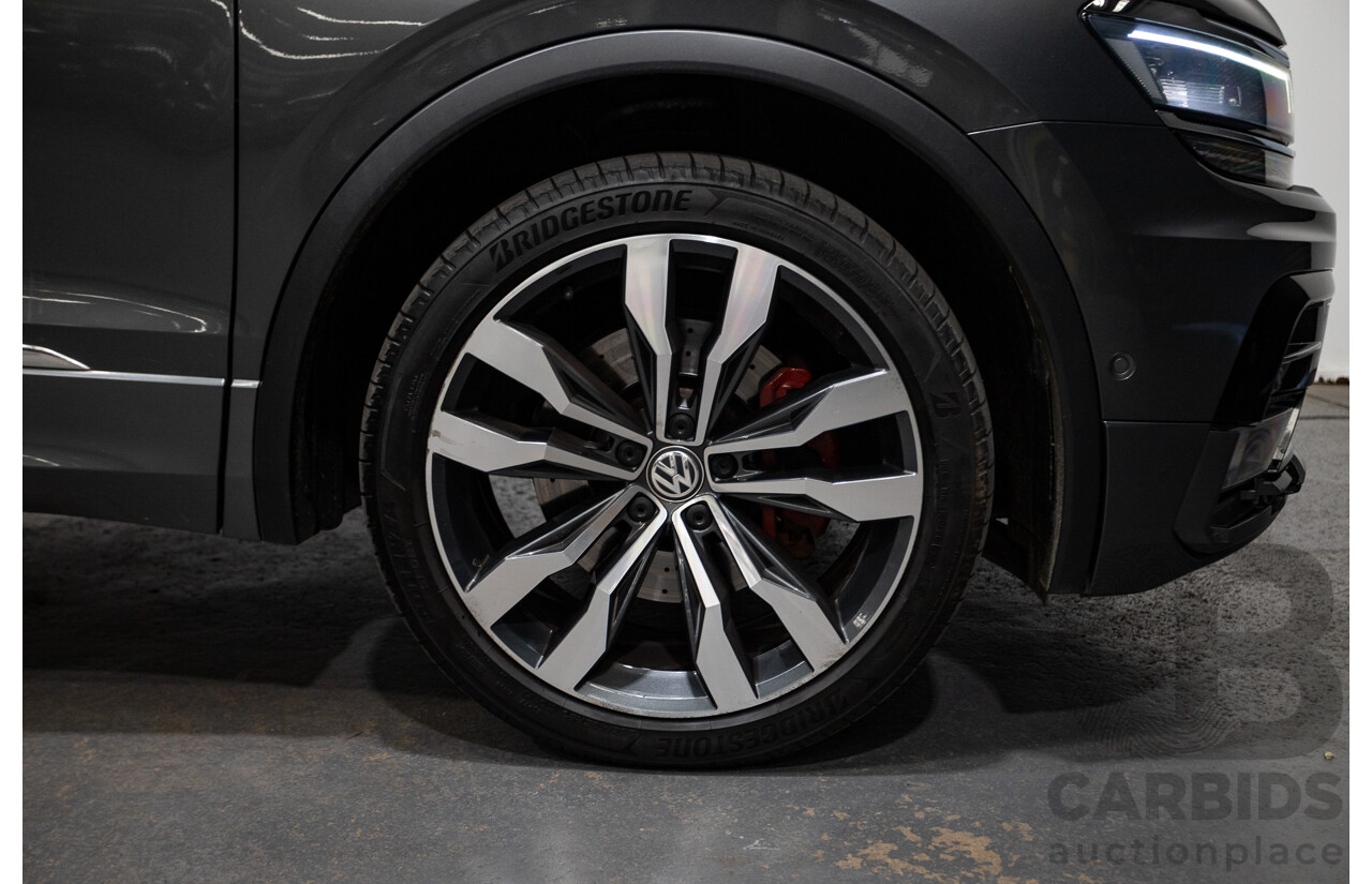 05/2018 Volkswagen Tiguan 162 TSI Highline R-Line Pack (AWD) 5NA MY18 4D Wagon Indium Grey Turbo 2.0L
