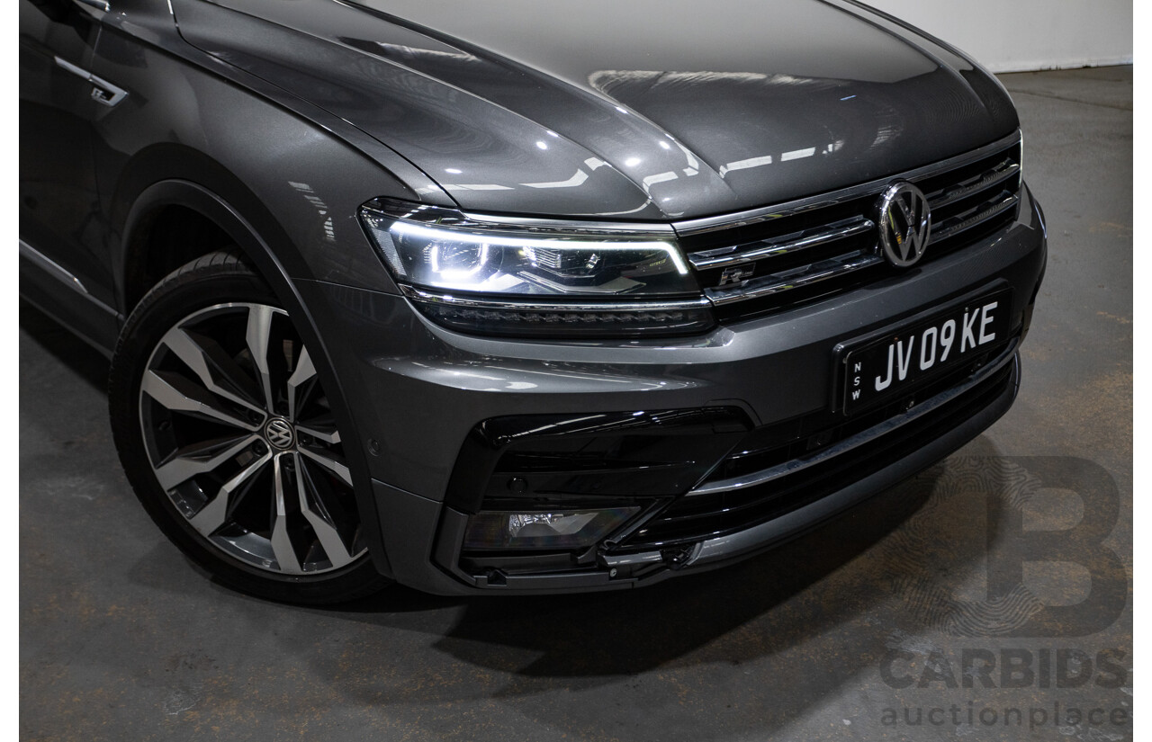 05/2018 Volkswagen Tiguan 162 TSI Highline R-Line Pack (AWD) 5NA MY18 4D Wagon Indium Grey Turbo 2.0L