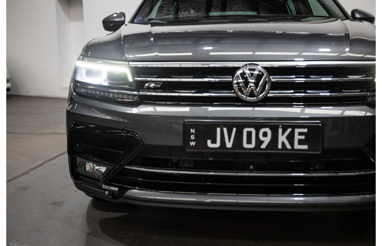 05/2018 Volkswagen Tiguan 162 TSI Highline R-Line Pack (AWD) 5NA MY18 4D Wagon Indium Grey Turbo 2.0L