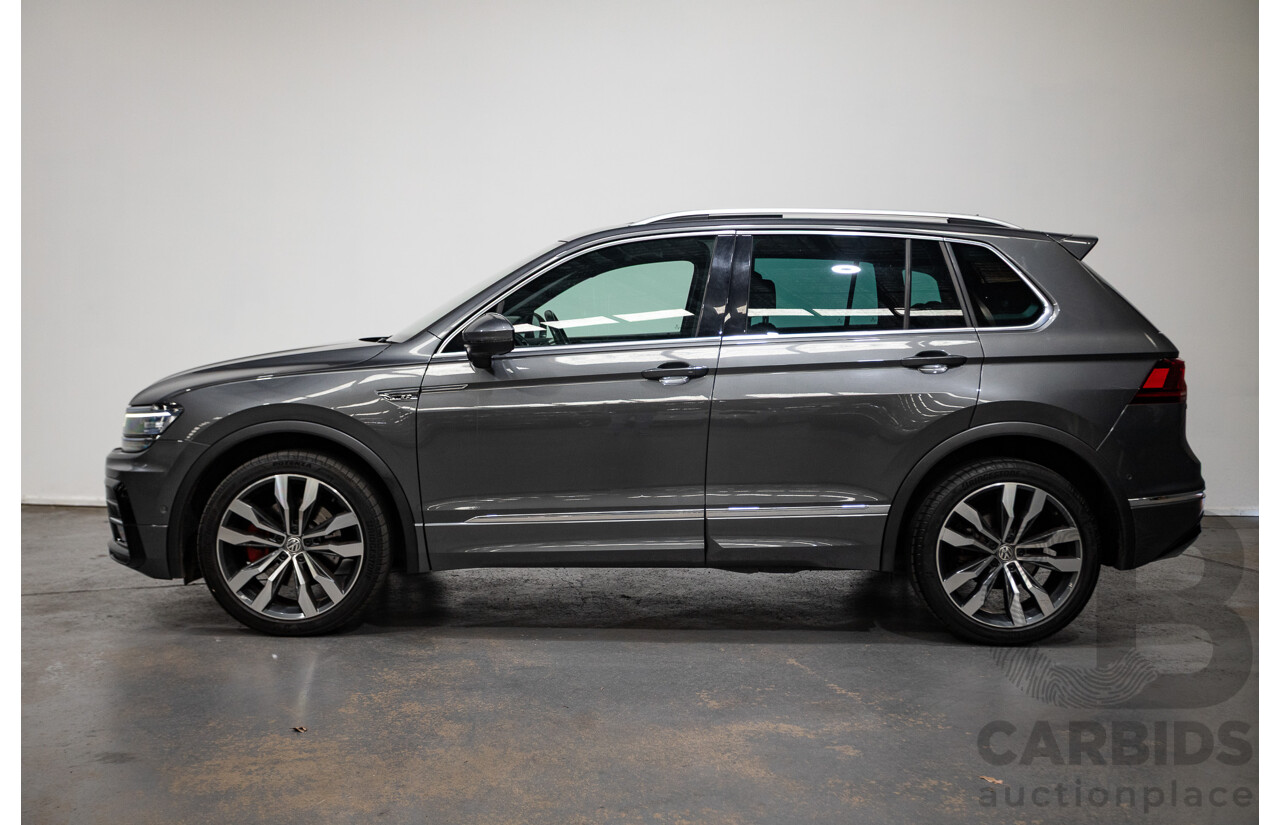05/2018 Volkswagen Tiguan 162 TSI Highline R-Line Pack (AWD) 5NA MY18 4D Wagon Indium Grey Turbo 2.0L