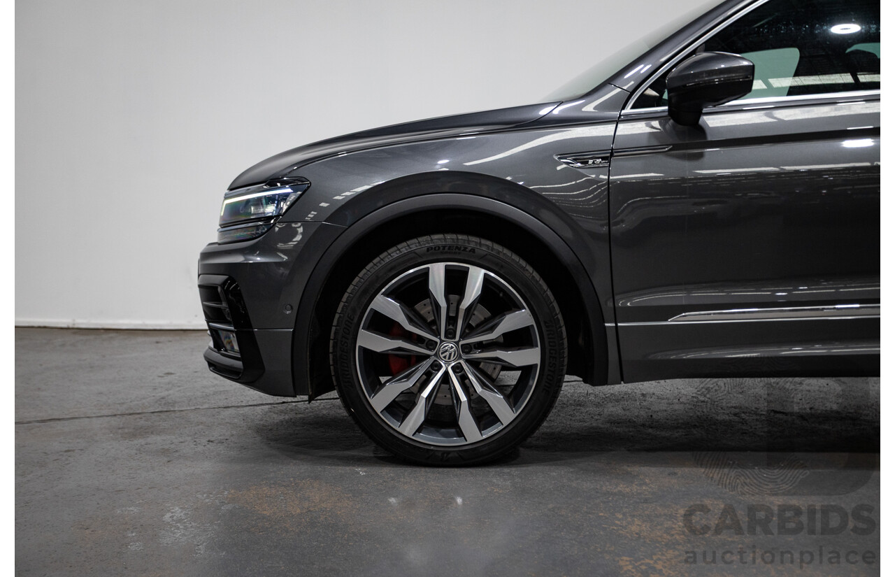 05/2018 Volkswagen Tiguan 162 TSI Highline R-Line Pack (AWD) 5NA MY18 4D Wagon Indium Grey Turbo 2.0L