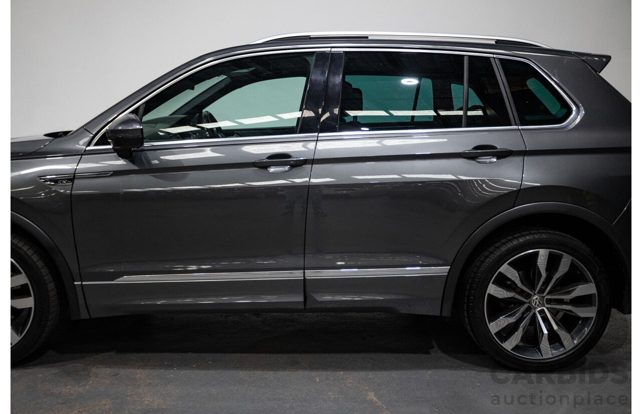 05/2018 Volkswagen Tiguan 162 TSI Highline R-Line Pack (AWD) 5NA MY18 4D Wagon Indium Grey Turbo 2.0L