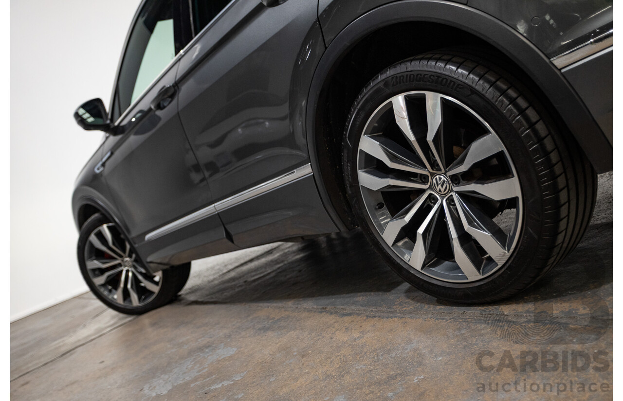 05/2018 Volkswagen Tiguan 162 TSI Highline R-Line Pack (AWD) 5NA MY18 4D Wagon Indium Grey Turbo 2.0L