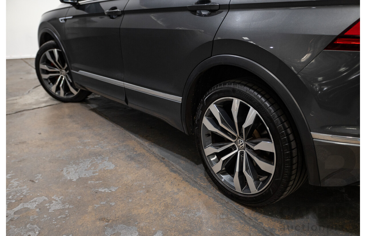 05/2018 Volkswagen Tiguan 162 TSI Highline R-Line Pack (AWD) 5NA MY18 4D Wagon Indium Grey Turbo 2.0L