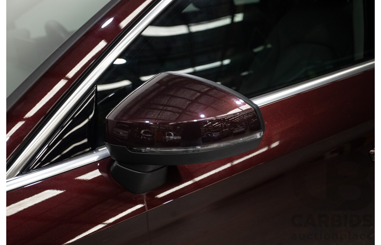6/2014 Audi A3 1.4 TFSI Attraction COD 8V MY14 4d Sedan Shiraz Red Metallic Turbo 1.4L