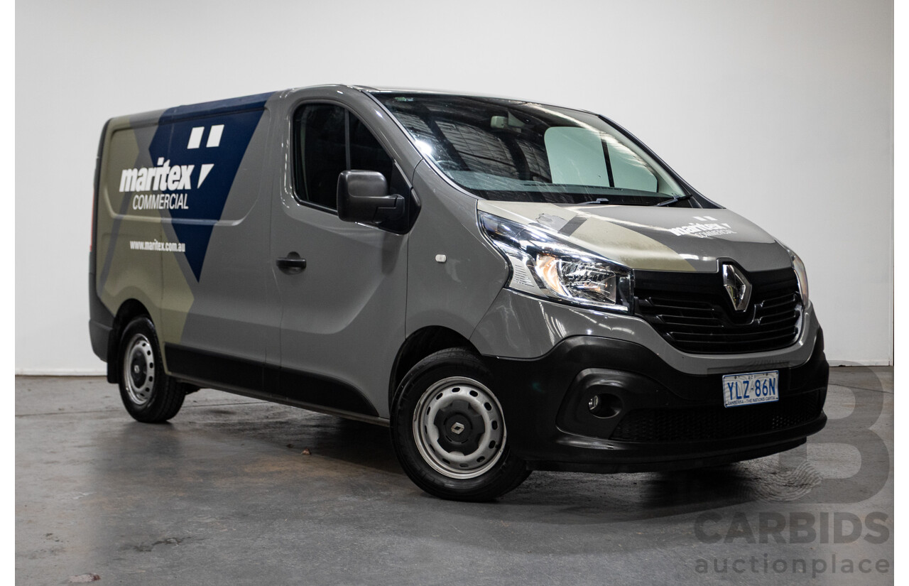 08/2017 Renault Trafic SWB LOW Roof X82 MY17 UPDATE 4D Van Grey 1.6L