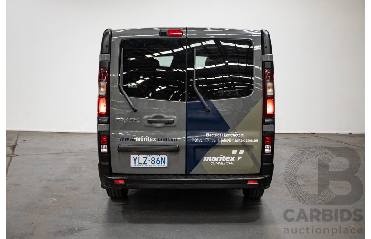 08/2017 Renault Trafic SWB LOW Roof X82 MY17 UPDATE 4D Van Grey 1.6L
