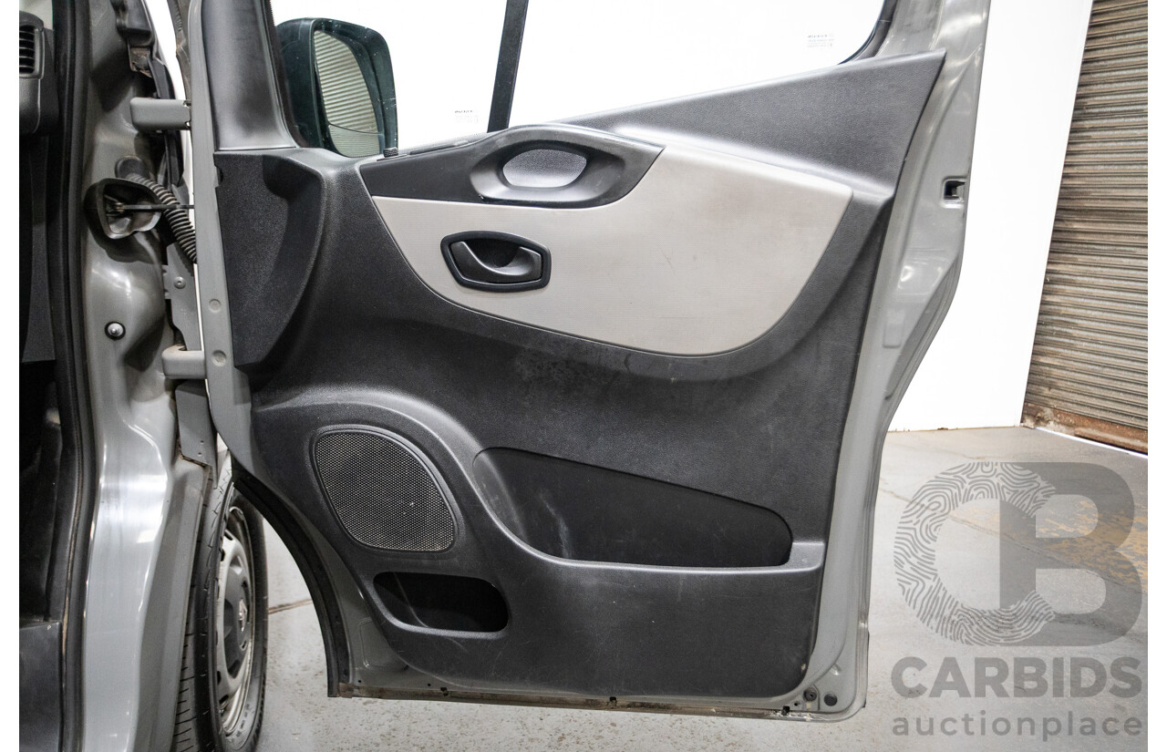 08/2017 Renault Trafic SWB LOW Roof X82 MY17 UPDATE 4D Van Grey 1.6L