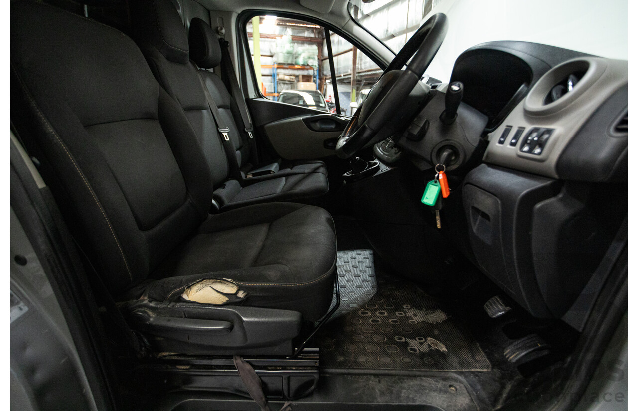 08/2017 Renault Trafic SWB LOW Roof X82 MY17 UPDATE 4D Van Grey 1.6L