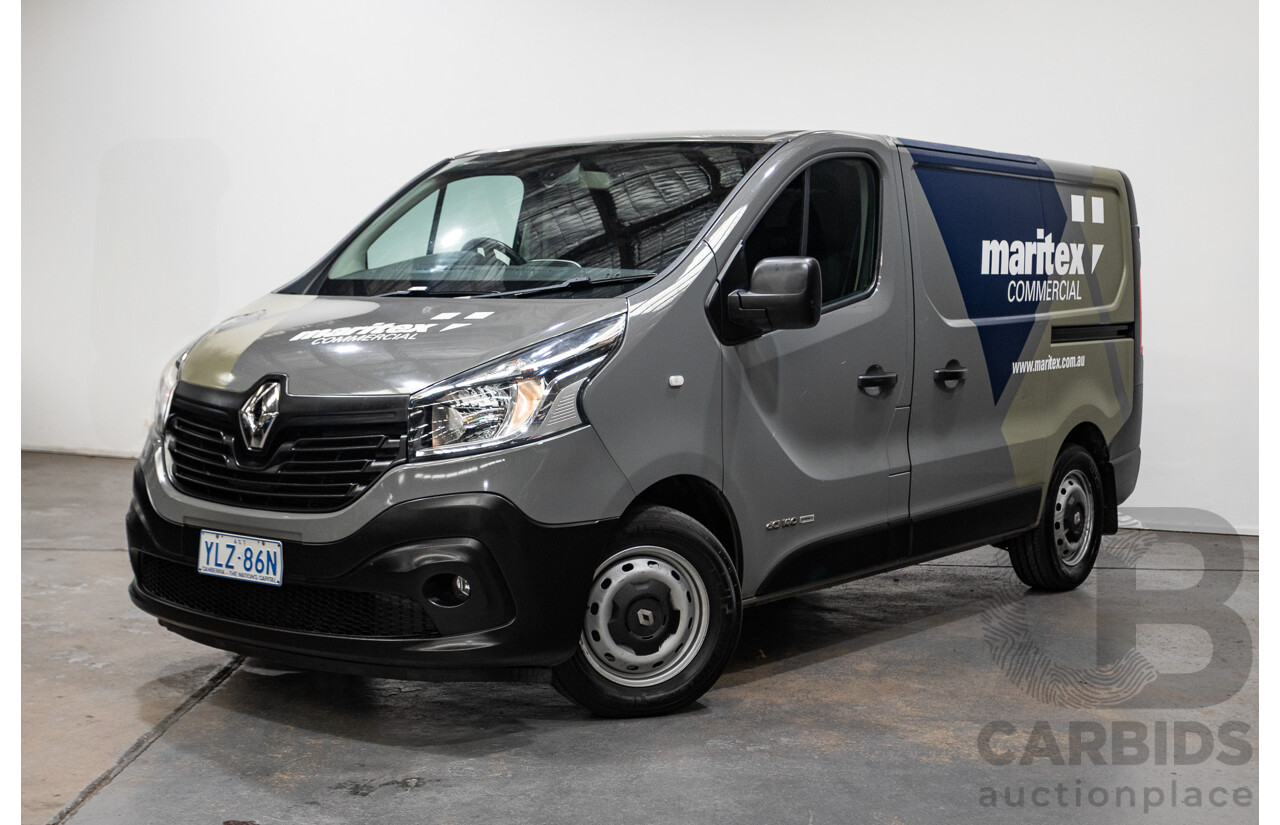 08/2017 Renault Trafic SWB LOW Roof X82 MY17 UPDATE 4D Van Grey 1.6L