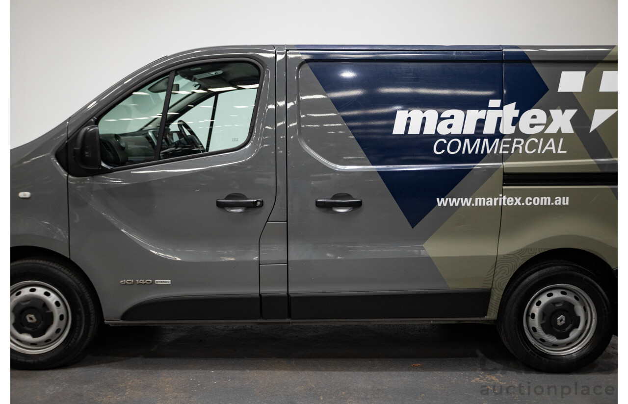 08/2017 Renault Trafic SWB LOW Roof X82 MY17 UPDATE 4D Van Grey 1.6L