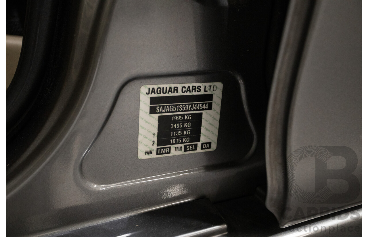 7/2008 Jaguar X Type 2.1 LE MY09 4d Sedan Shadow Grey Metallic 2.1L