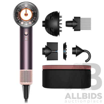 Dyson (599013) Dyson Supersonic Nural Intelligent Hair Dryer (Jasper Plum) - ORP $749 (Includes 1 Year Warranty From Dyson)