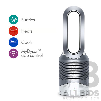 Dyson (308008) HP03 Pure Hot+Cool Link  Purifying Fan Heater White/Silver - ORP $599 (Includes 1 Year Warranty From Dyson)