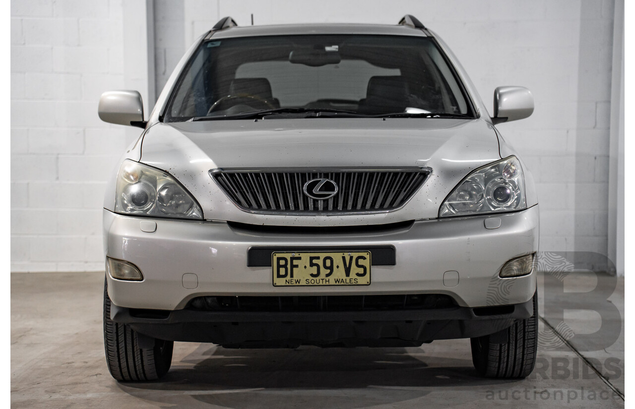 11/2003 Lexus RX330 Sports MCU38R 4d Wagon Silver Mist Metallic V6 3.3L