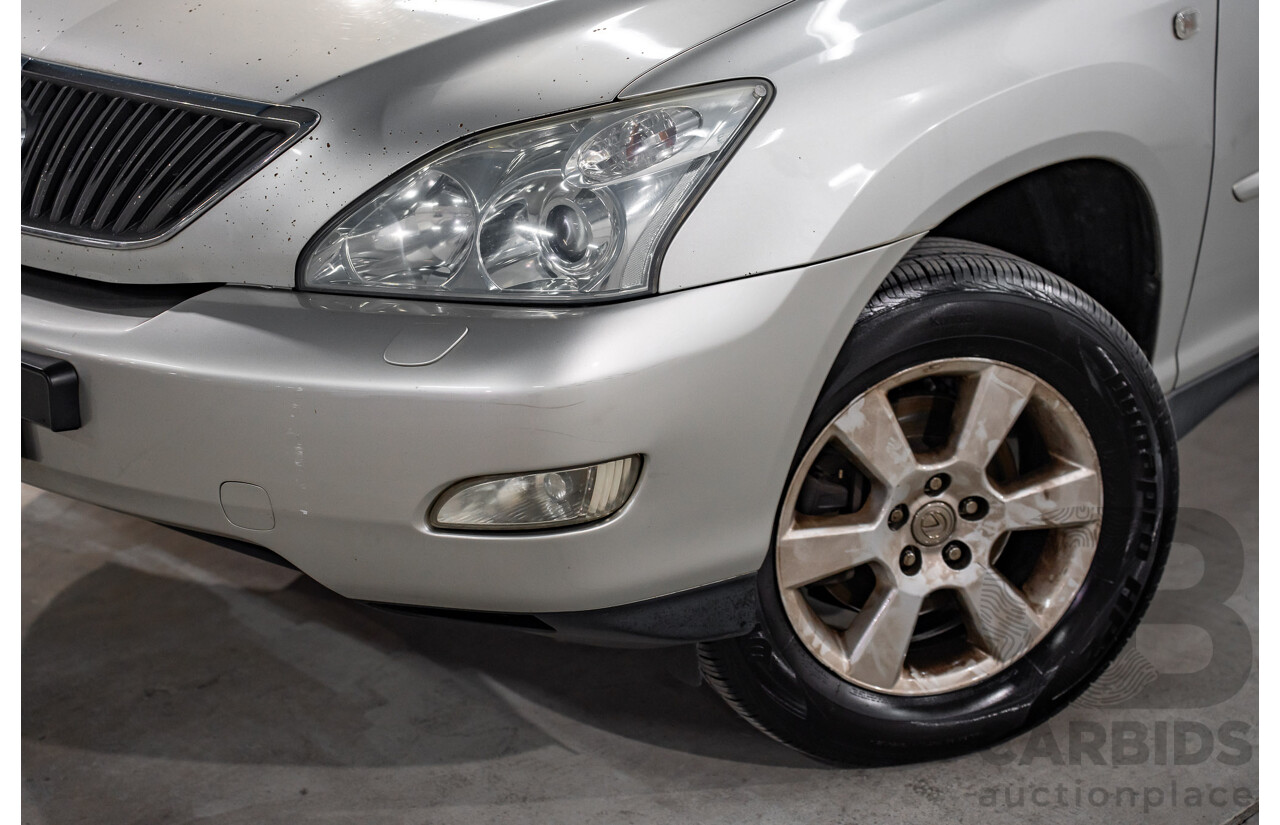 11/2003 Lexus RX330 Sports MCU38R 4d Wagon Silver Mist Metallic V6 3.3L