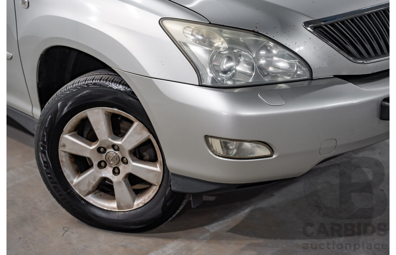 11/2003 Lexus RX330 Sports MCU38R 4d Wagon Silver Mist Metallic V6 3.3L