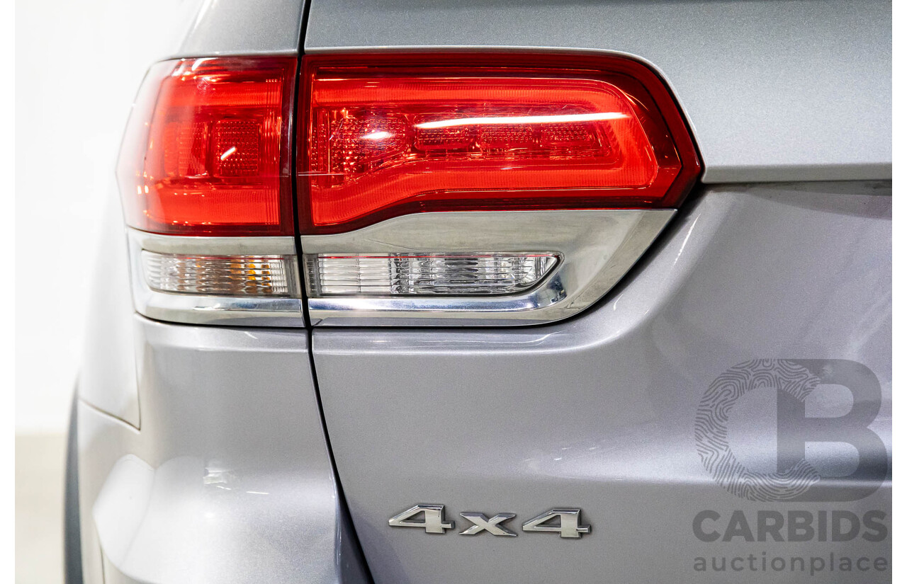 7/2013 Jeep Grand Cherokee Limited (4x4) WK MY14 4d Wagon Billet Silver Metallic V6 3.6L