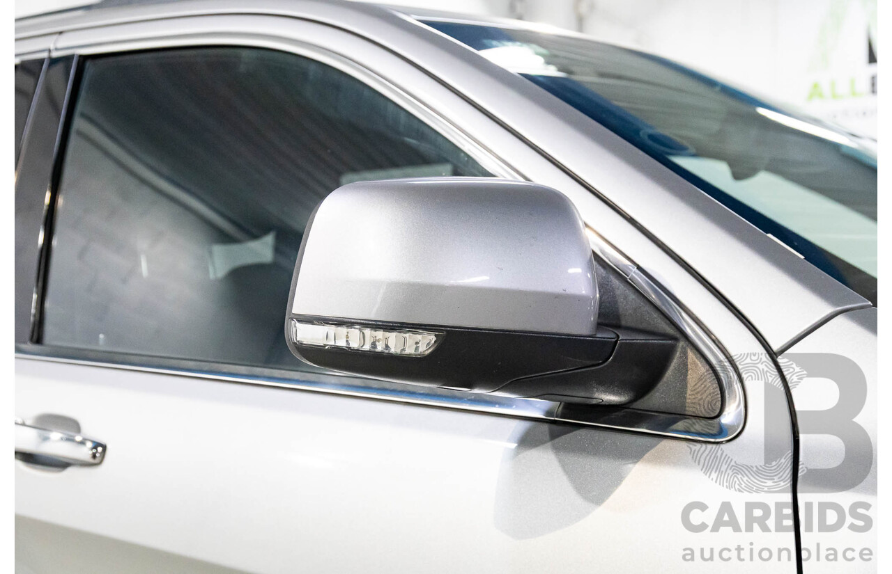 7/2013 Jeep Grand Cherokee Limited (4x4) WK MY14 4d Wagon Billet Silver Metallic V6 3.6L