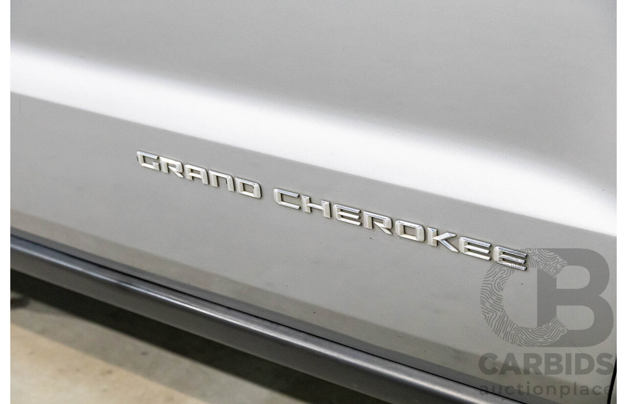 7/2013 Jeep Grand Cherokee Limited (4x4) WK MY14 4d Wagon Billet Silver Metallic V6 3.6L