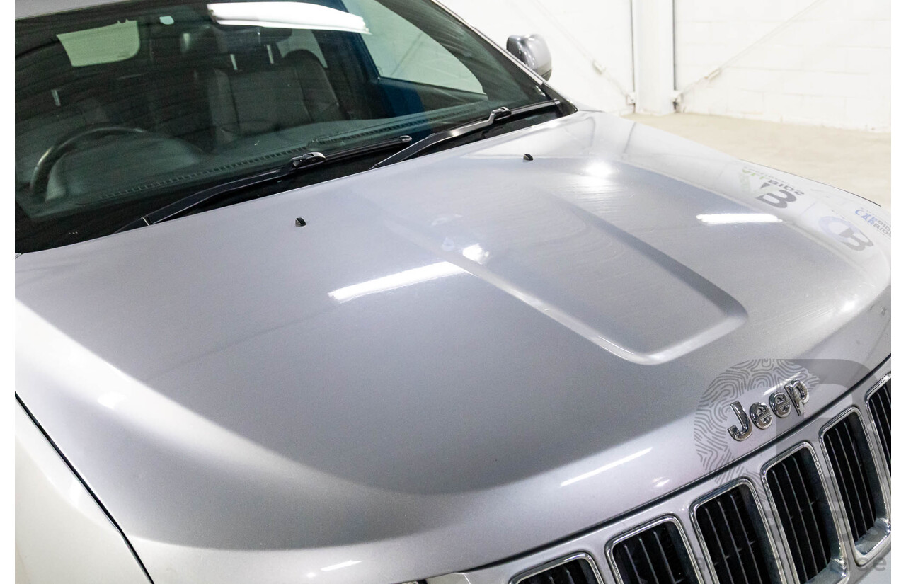 7/2013 Jeep Grand Cherokee Limited (4x4) WK MY14 4d Wagon Billet Silver Metallic V6 3.6L