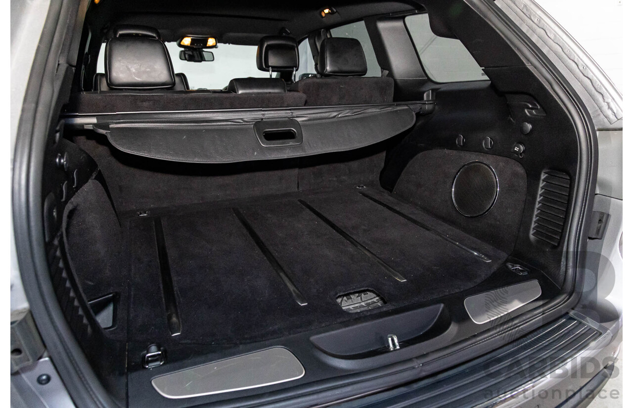 7/2013 Jeep Grand Cherokee Limited (4x4) WK MY14 4d Wagon Billet Silver Metallic V6 3.6L