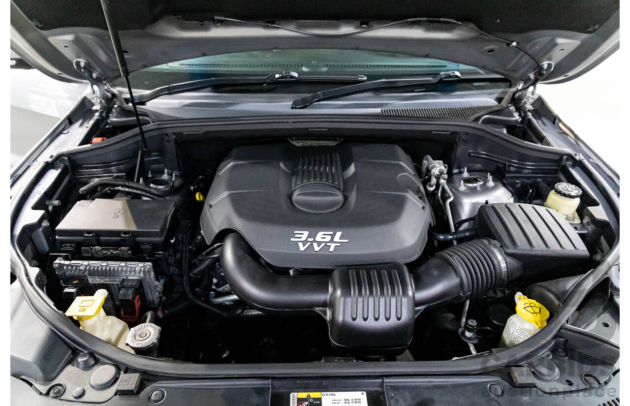 7/2013 Jeep Grand Cherokee Limited (4x4) WK MY14 4d Wagon Billet Silver Metallic V6 3.6L